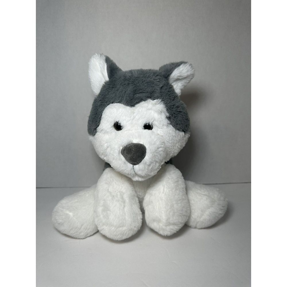 Spark‎ Create Imagine Husky Wolf 12" Plush Stuffed Animal Dog Soft Grey & White